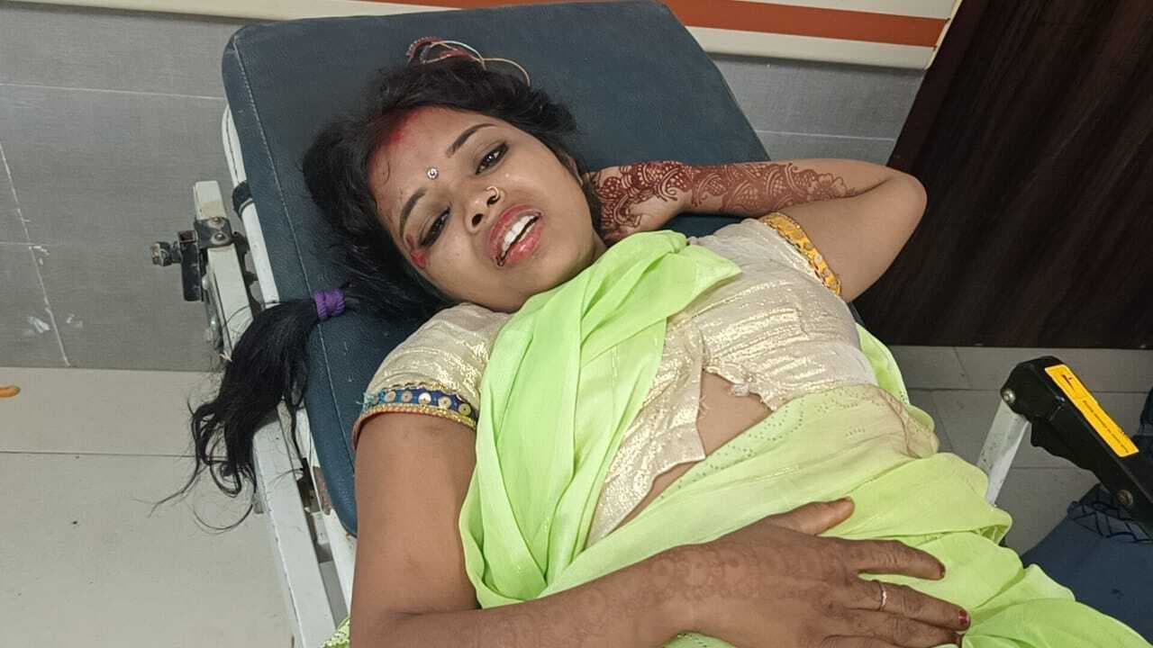 फोरलेन पर स्कॉर्पियो के धक्के में बाइक सवार चार लोग घायल