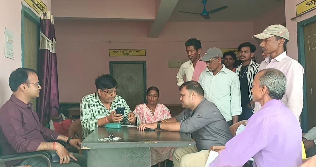 पीएम सम्मान निधि के लाभार्थियों का ई-केवाईसी को लगा शिविर