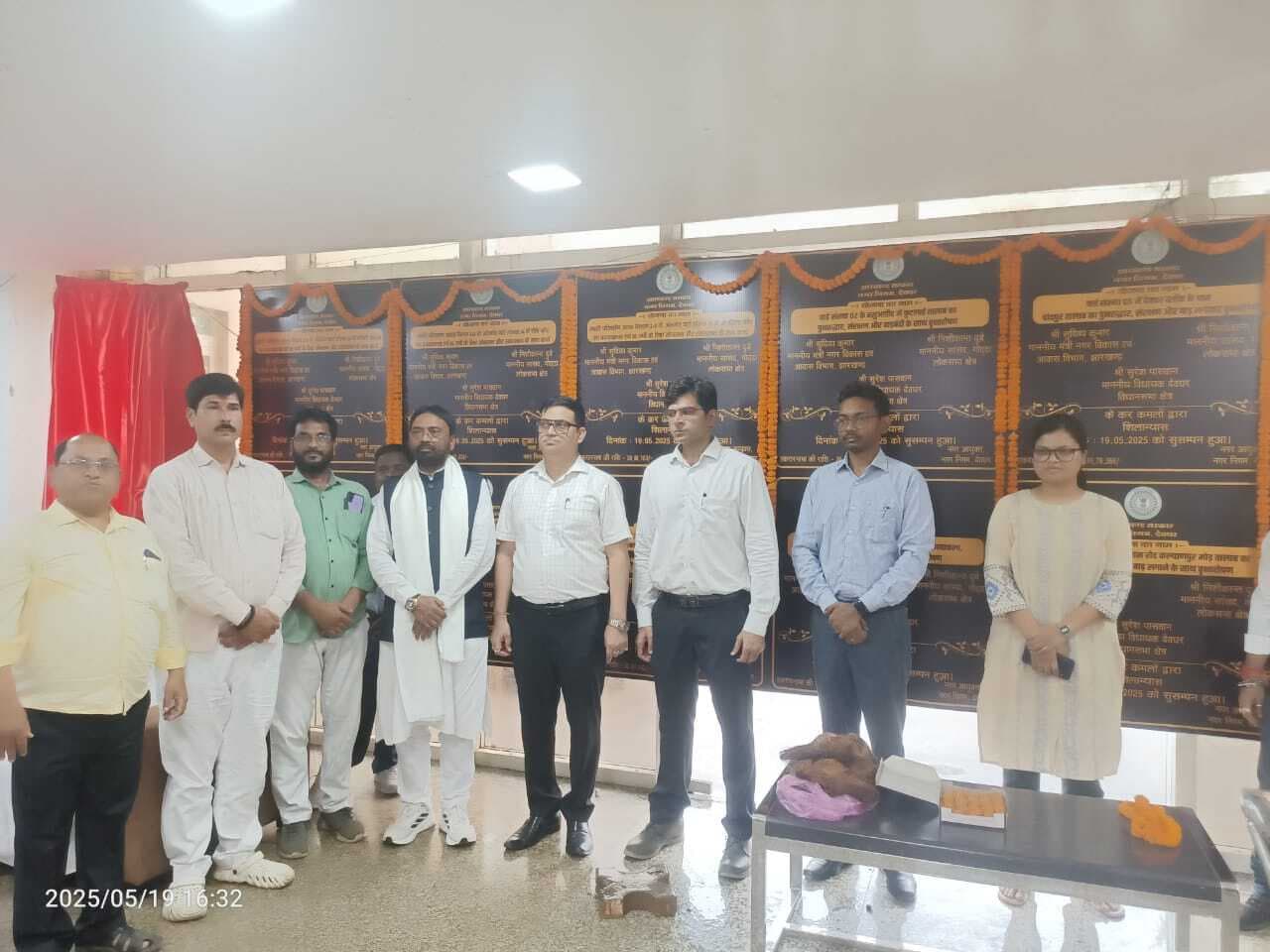 Deoghar News : 12 तालाबों के जीर्णोद्धार का विधायक ने किया  शिलान्यास