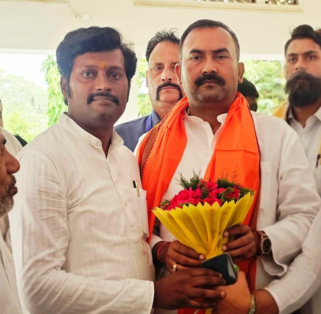 भाजपा नेताओं ने मंत्री कृष्ण कुमार को शहर की समस्याओं से कराया रूबरू