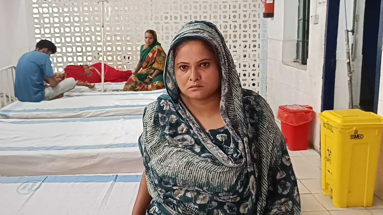 गाली देने का विरोध करने पर महिला को पीटकर किया जख्मी