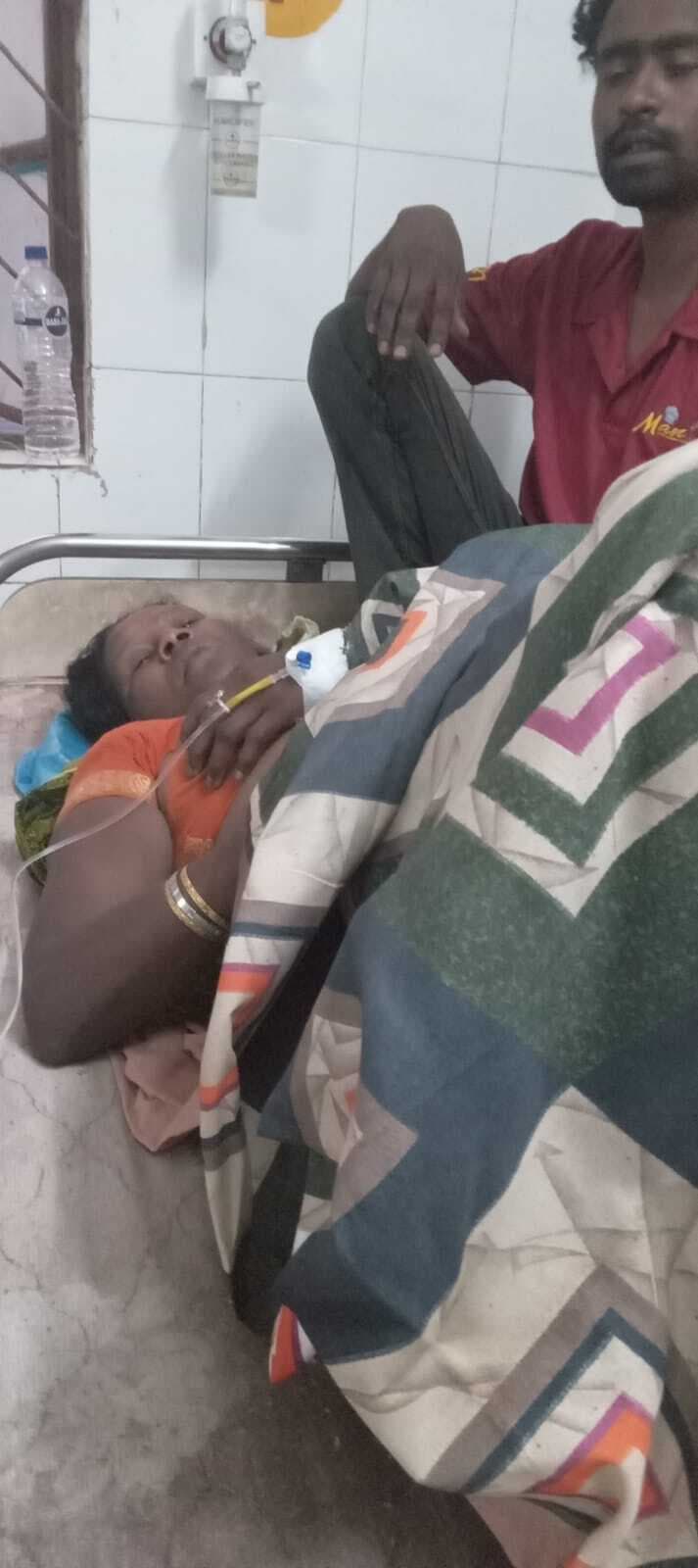 सर्पदंश से महिला की स्थिति गंभीर