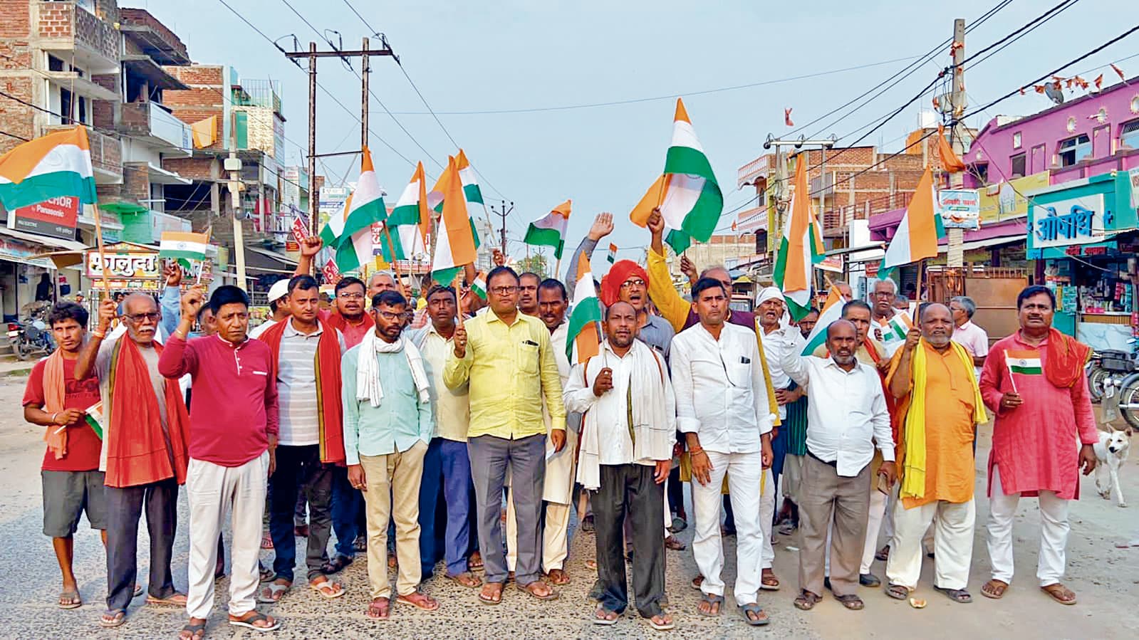 Jehanabad : ''ऑपरेशन सिंदूर'' की सफलता पर निकली तिरंगा यात्रा