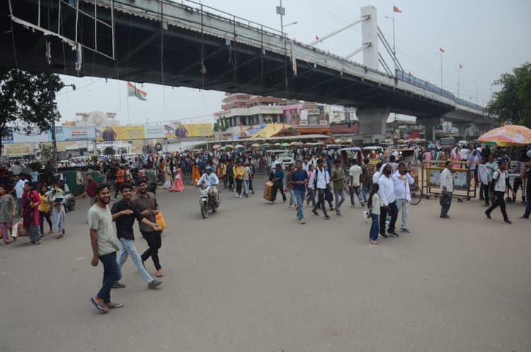 Patna News : पटना जंक्शन गोलंबर के पास मिली जाम से मुक्ति