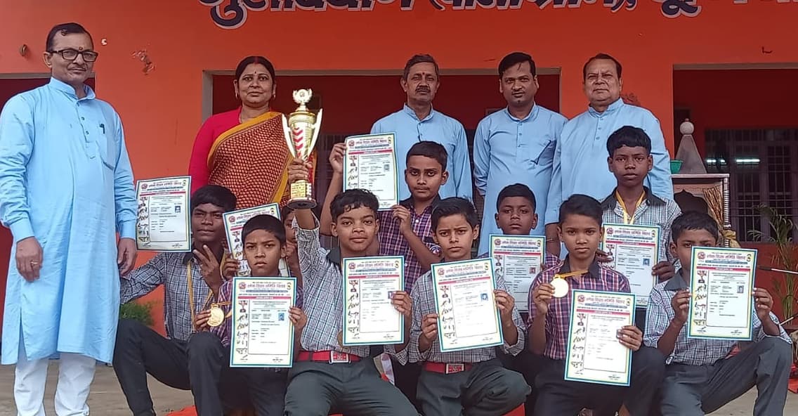 शिवानी देवी विद्या मंदिर के बच्चों ने कबड्डी में मचाया धमाल