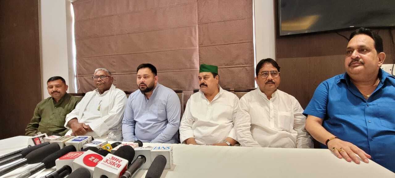 बिहार में लॉ एंड ऑर्डर हो चुका है डिसऑर्डर : तेजस्वी यादव