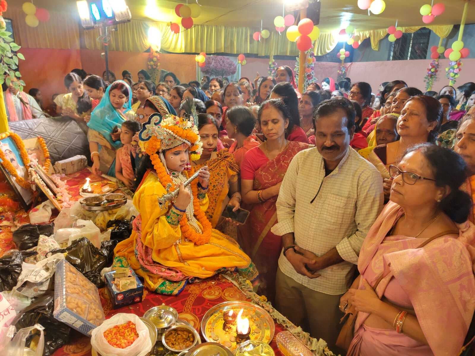 Ranchi News : जतरा मैदान में भागवत कथा का समापन