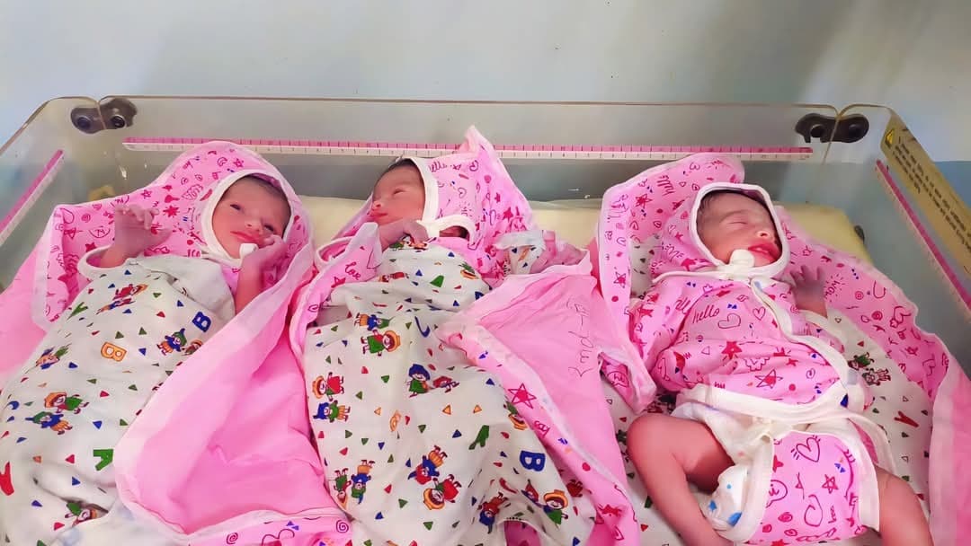 Deoghar news : महिला ने तीन बच्चों का दिया जन्म, सभी सुरक्षित