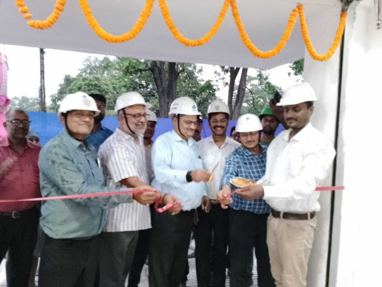 Dhanbad News : सेल चासनाला में विद्युत सबस्टेशन के नये भवन का उद्घाटन