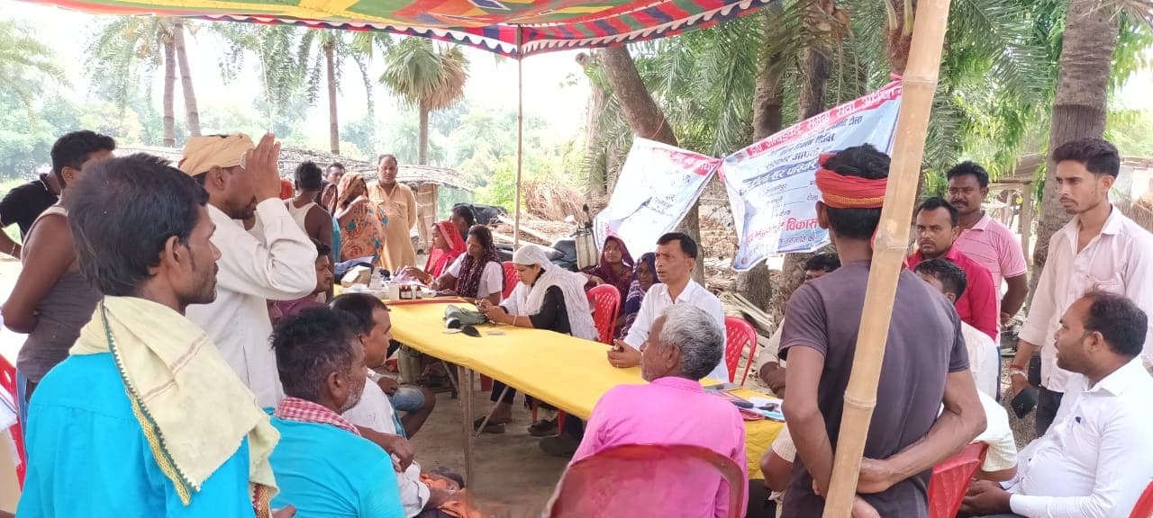 Samastipur News:महादलित विकास शिविर में लोगों को दी गई जानकारी