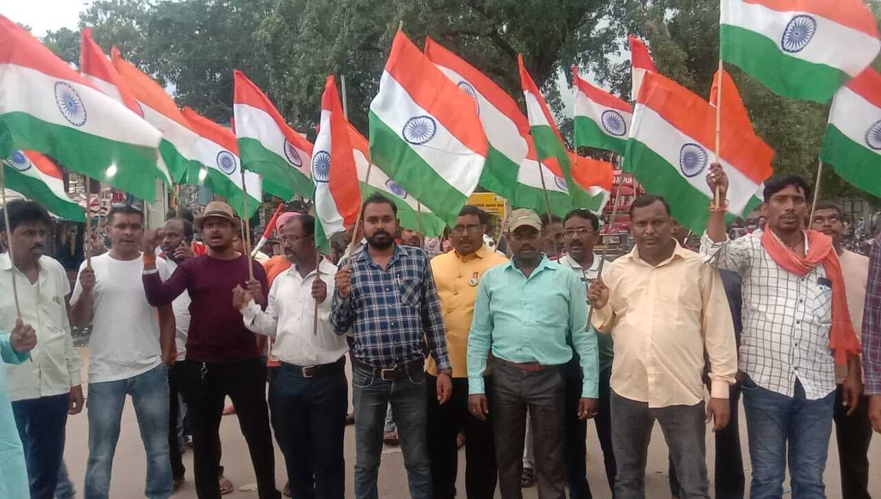 ऑपरेशन सिंदूर की सफलता पर निकाली तिरंगा रैली