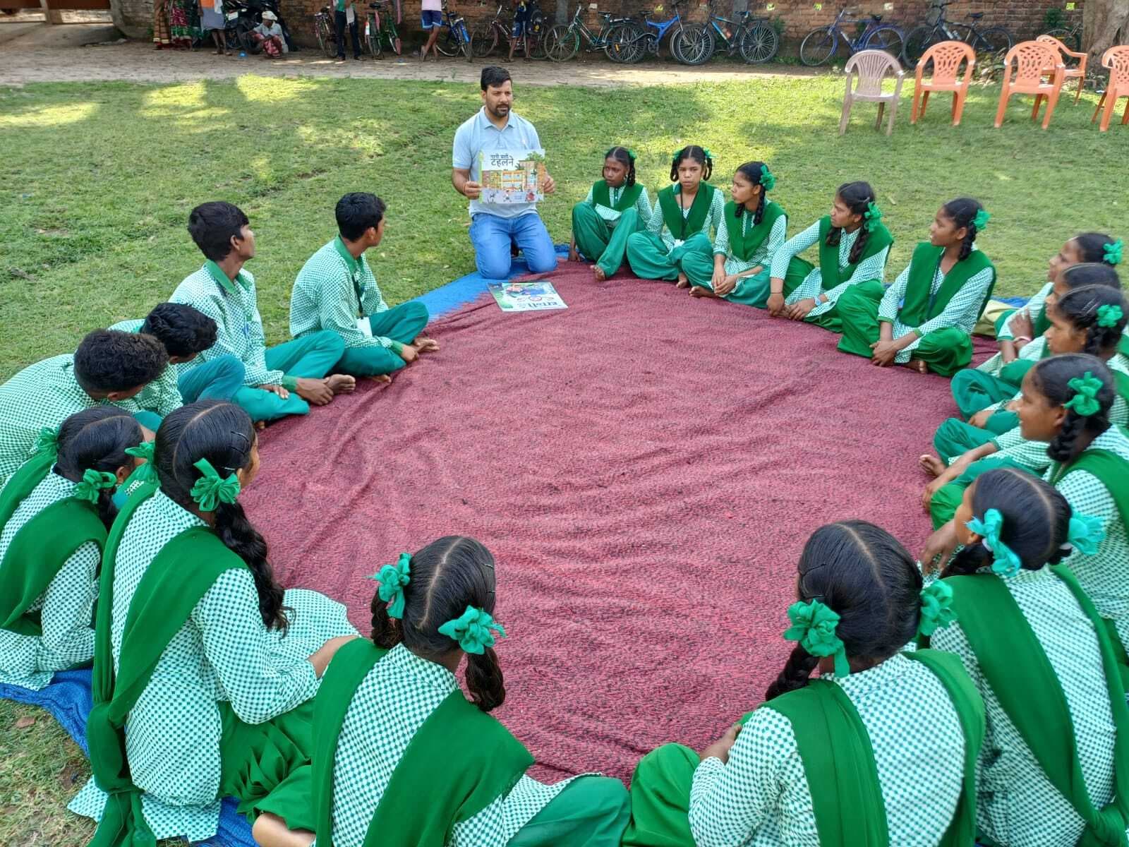 संकुल स्तर पर समर कैंप में बच्चों ने की मस्ती
