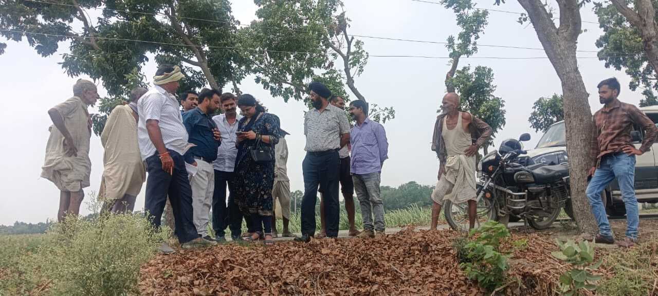 Samastipur News:ईख पदाधिकारी ने की क्रॉस चेकिंग