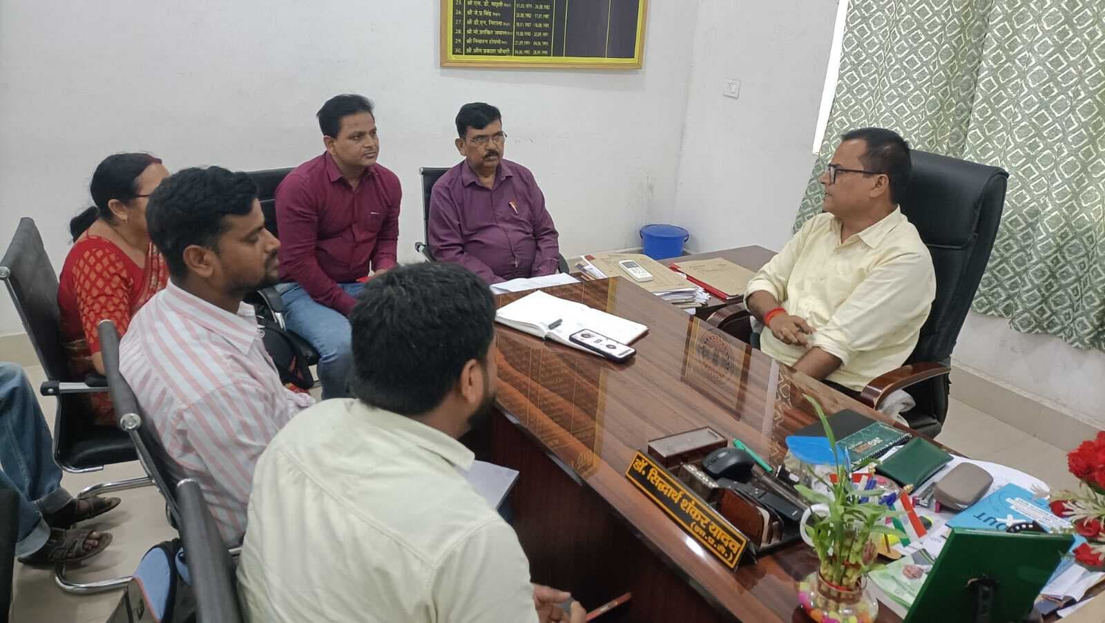 बीडीओ ने टीबी मुक्त अभियान को लेकर दिये कई निर्देश