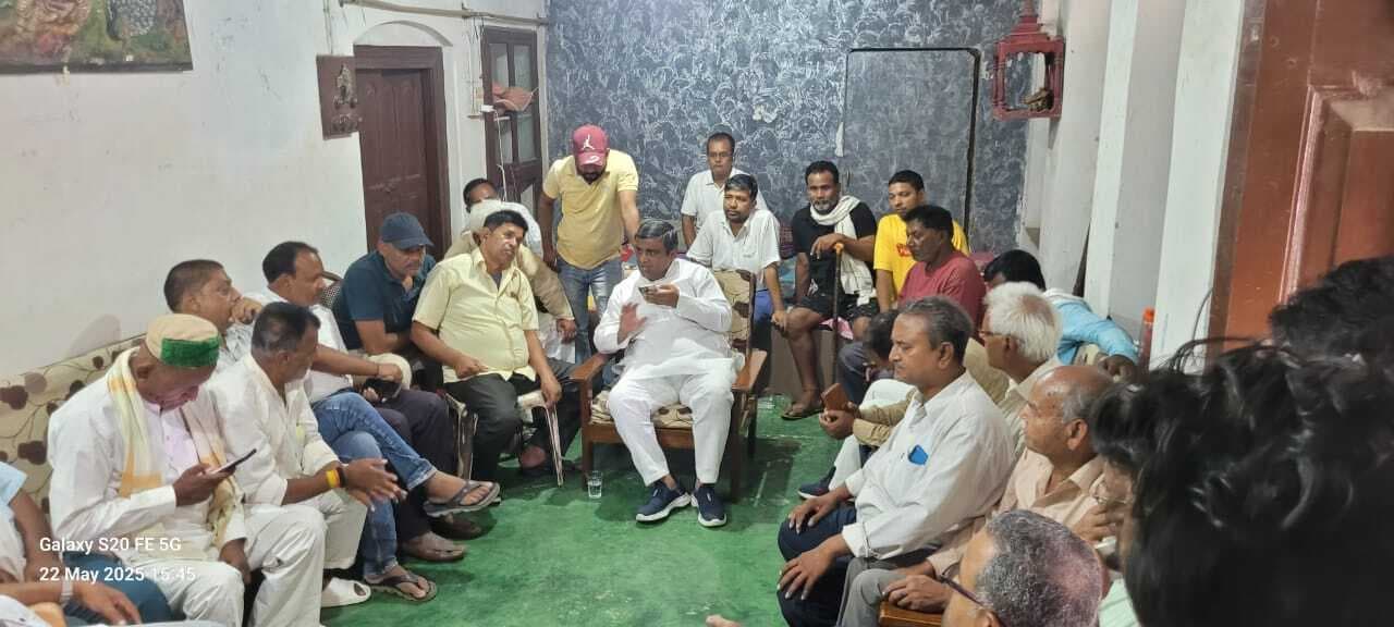 Samastipur News:पीड़ित के परिजनों से विधायक ने की मुलाकात