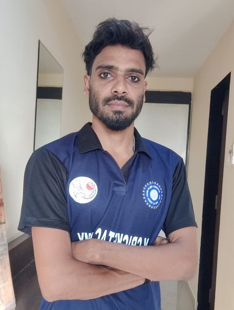 समशेर का दिव्यांग इंडिया बी क्रिकेट टीम में हुआ चयन