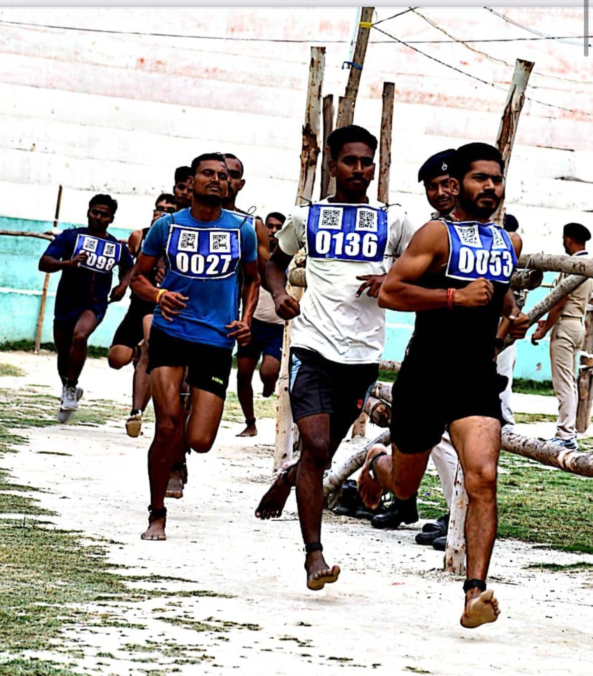 गृहरक्षकों की शारीरिक दक्षता परीक्षा में 378 अभ्यर्थियों को मेधा सूची के लिए योग्य घोषित