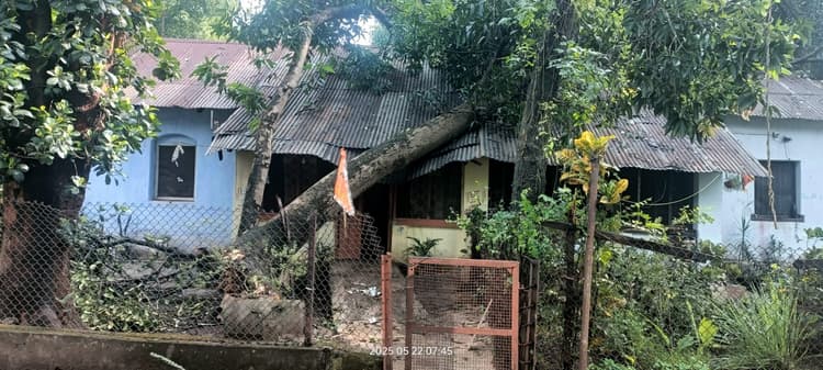Chaibasa News : चिरिया में आंधी-पानी ने मचायी तबाही, 36 घरों को नुकसान, तार टूटने से आधा दर्जन गांवों में अंधेरा