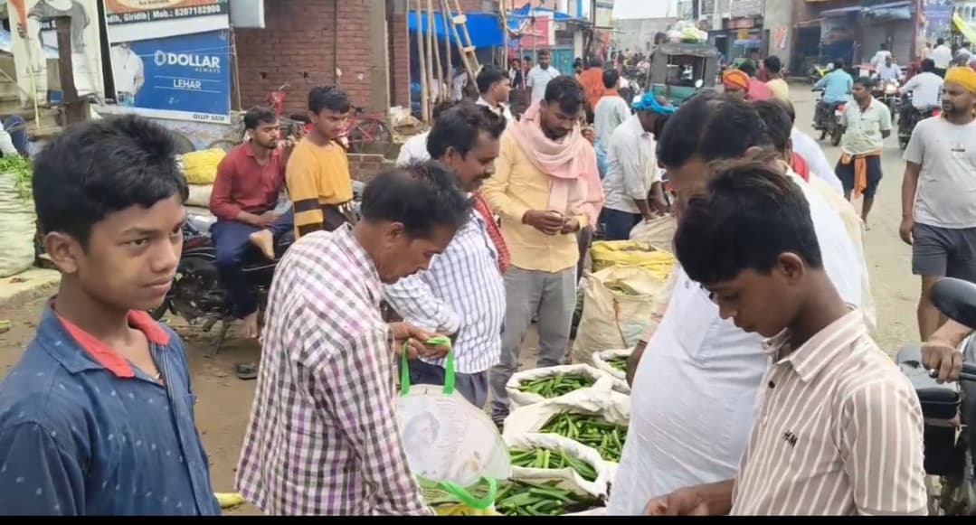 Giridih News: जेठुआ सब्जियों को कम कीमत में बेचने पर मजबूर हैं किसान