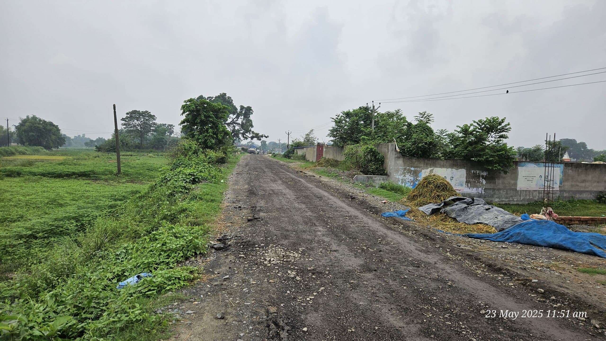 कुरूम-गायघट्टा पथ चौड़ीकरण में लापरवाही, आक्रोश