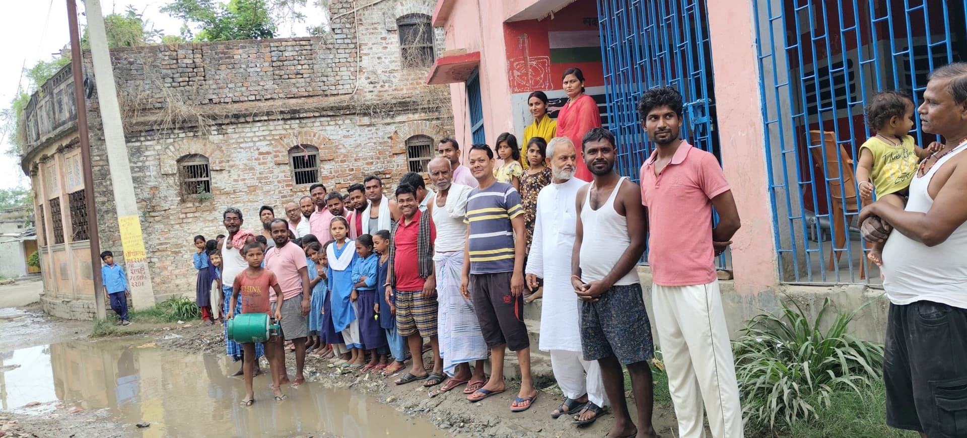 Samastipur News:जल जमाव से निजात को लेकर ग्रामीणों की हुई बैठक