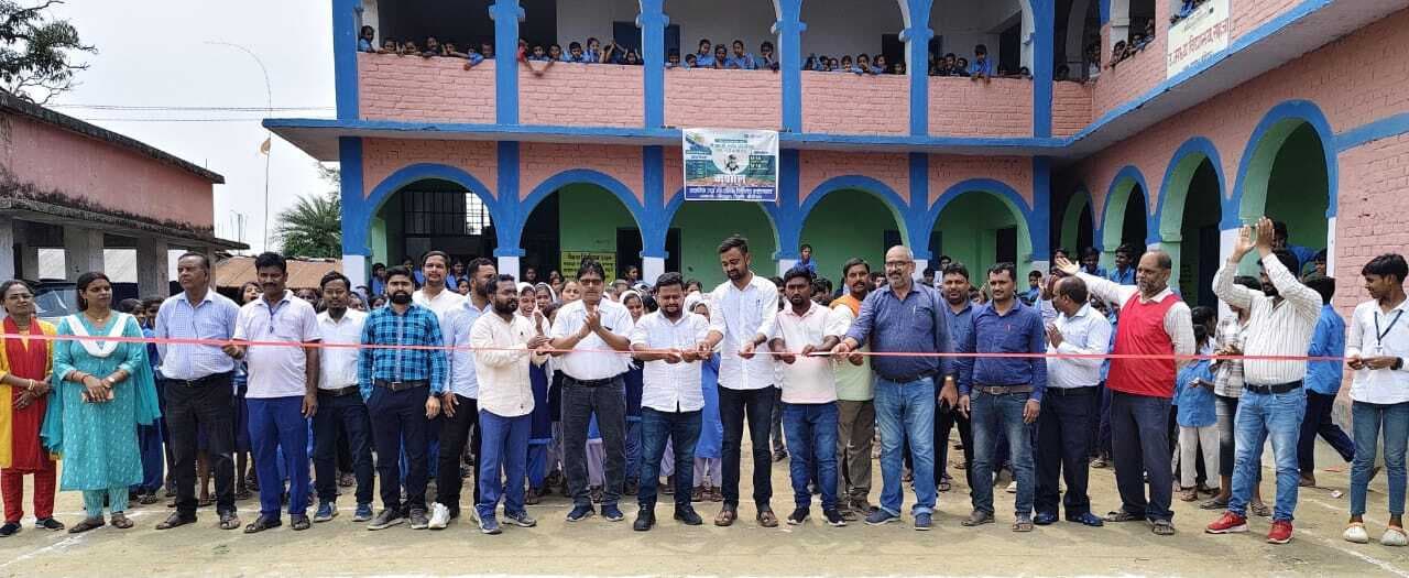 संकुल स्तरीय खेल प्रतियोगिता का किया गया आयोजन