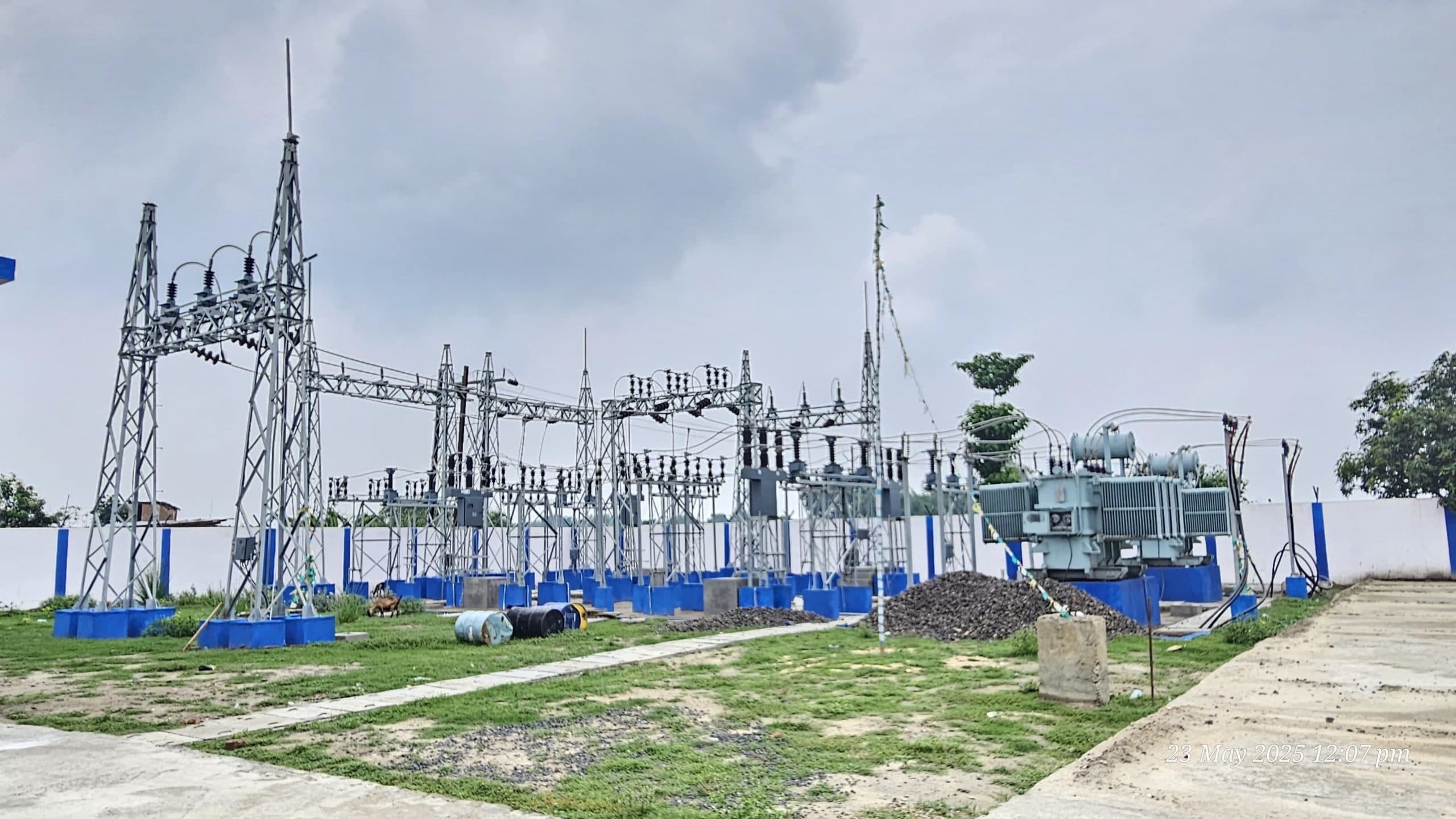 कमलाबाडी पीएसएस में खराबी, एक ट्रांसफार्मर से हो रही आपूर्ति