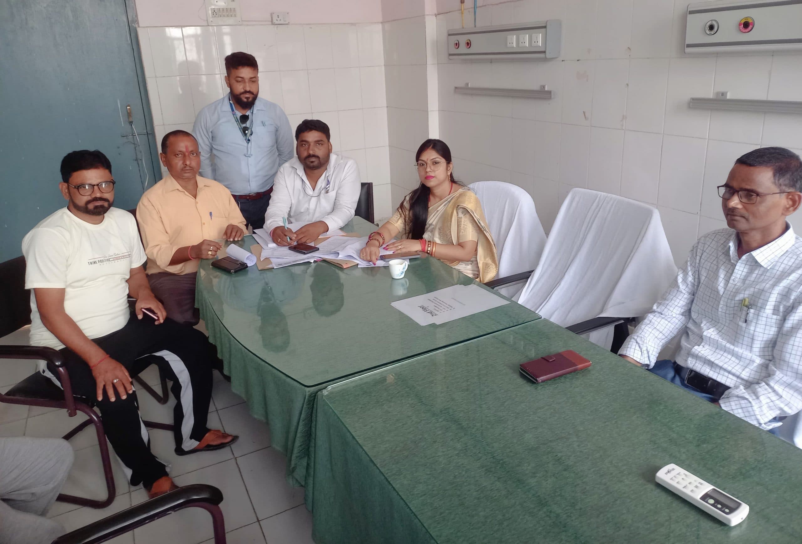 अनुमंडलीय अस्पताल मनिहारी में शासी निकाय की बैठक