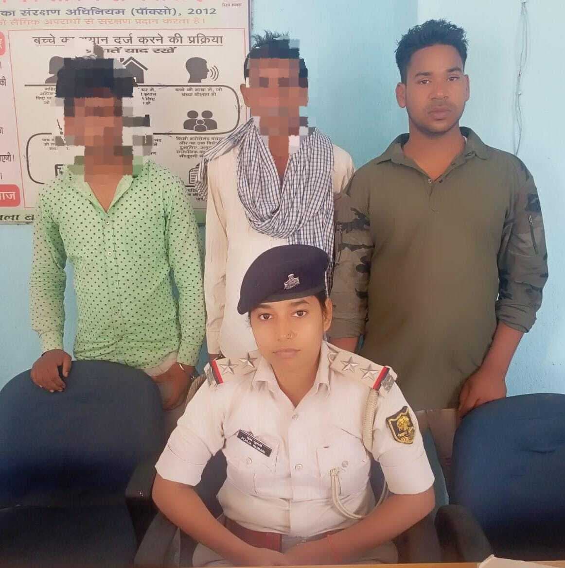 मारपीट के मामले में दो लोगों को पुलिस ने भेजा जेल