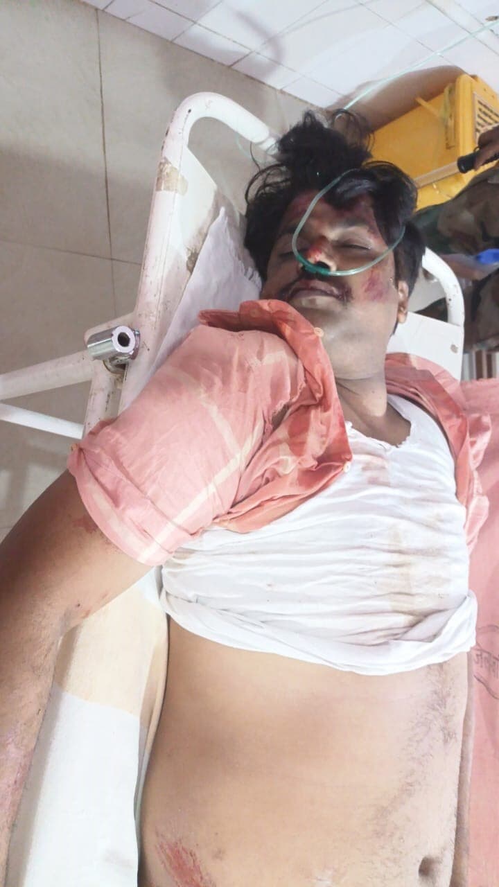 सड़क दुर्घटना में युवक की मौत, परिजनों में कोहराम