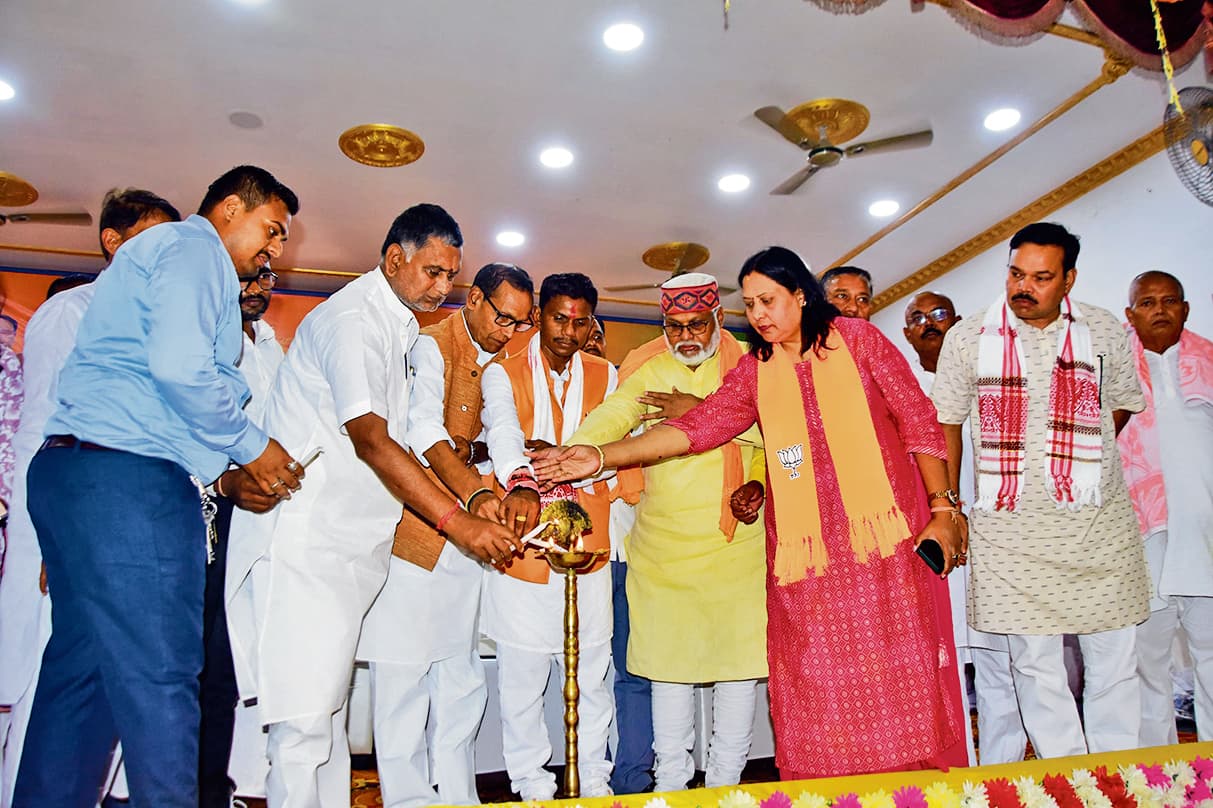 Gaya News : पीएम के नेतृत्व में राज्य में चल रही डबल इंजन की सरकार