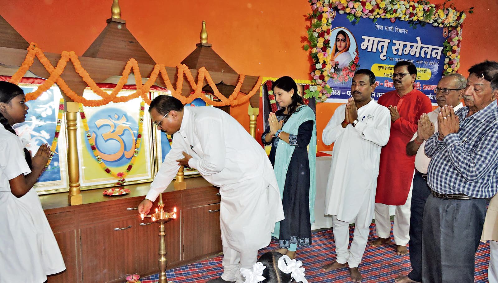 Chaibasa News : चाईबासा :  पद्मावती जैन सशिवि मंदिर में अहिल्याबाई होलकर की 300वीं जयंती पर मातृ सम्मेलन