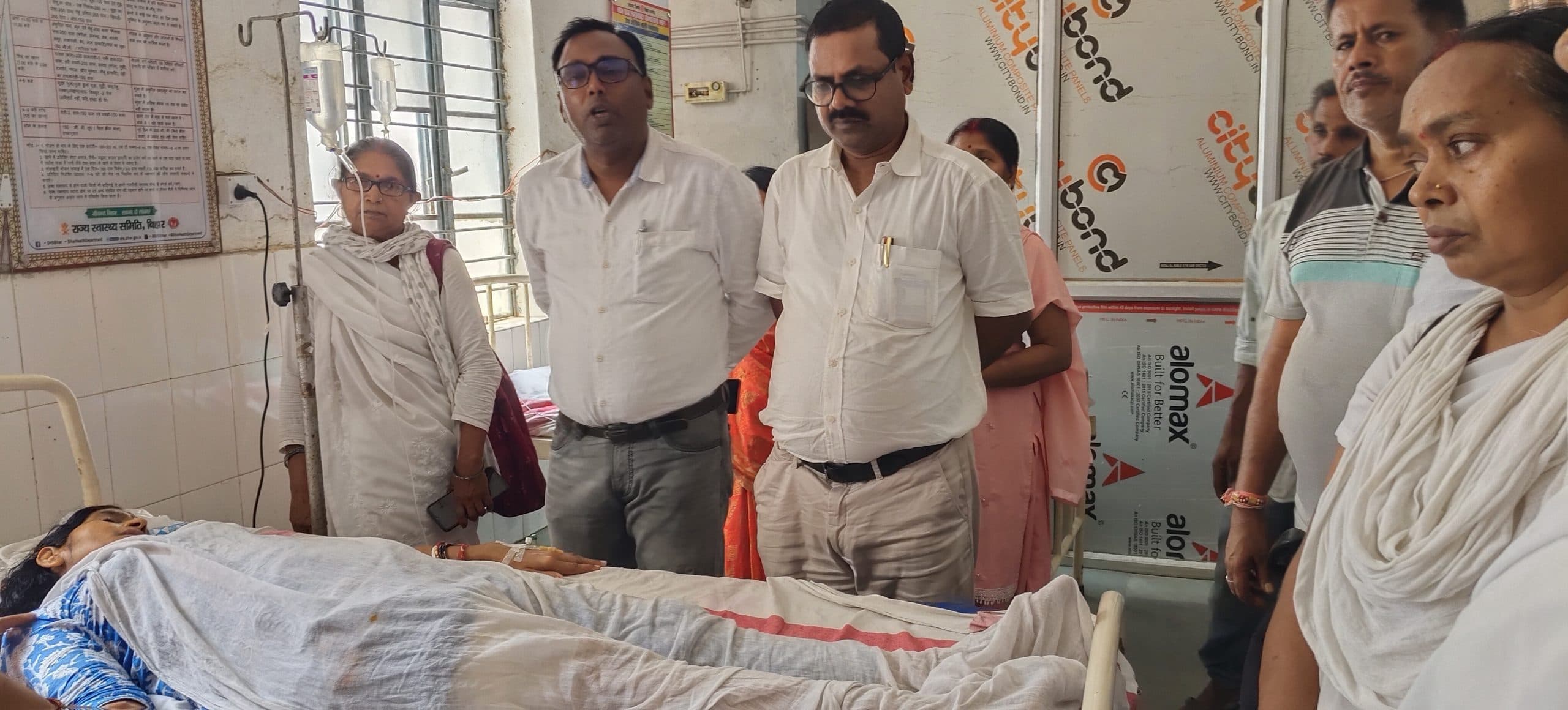 सड़क हादसे में दो एएनएम घायल, स्काॅर्पियो चालक फरार