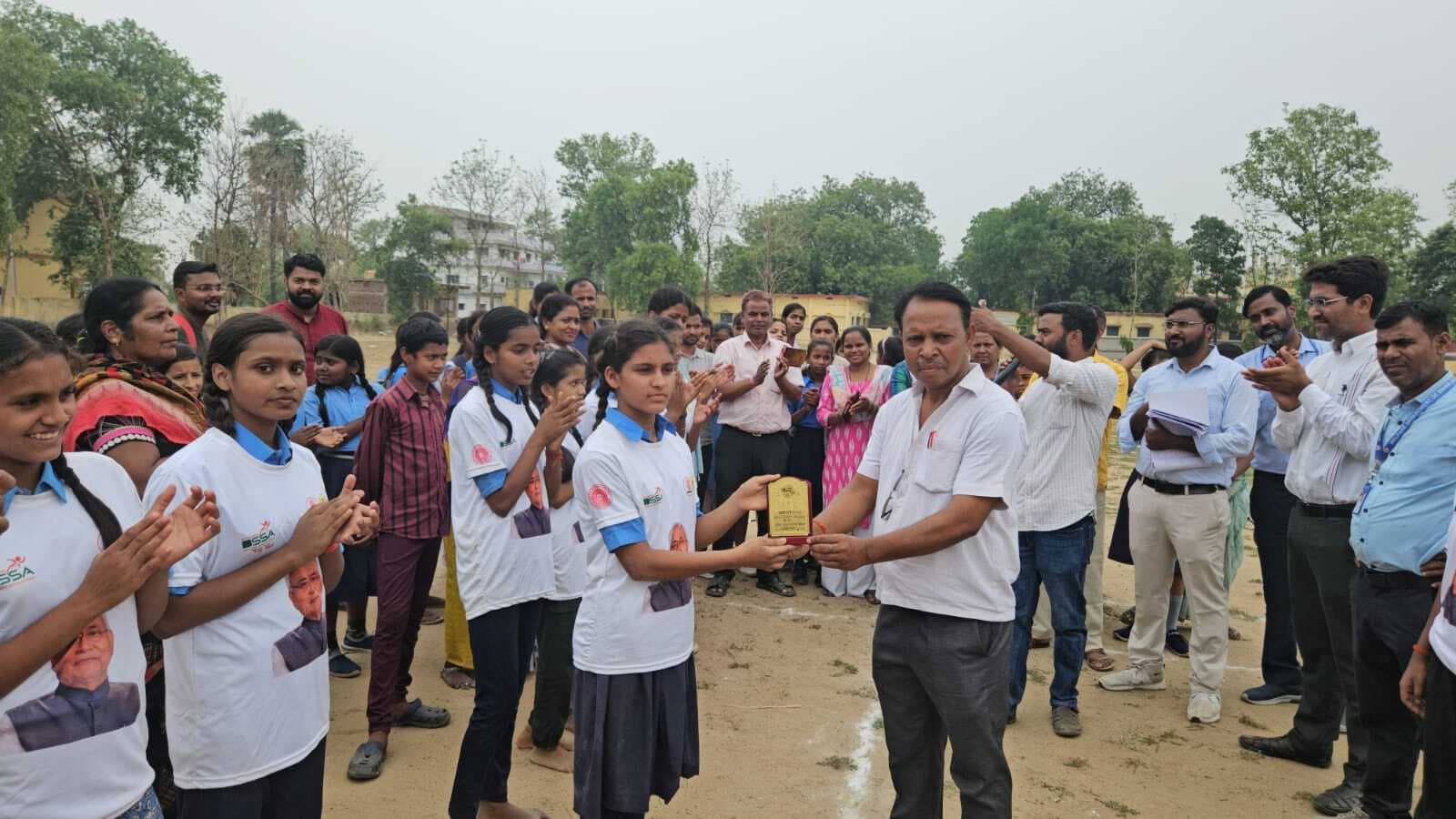 कबड्डी प्रतियोगिता में छात्राओं ने मारी बाजी