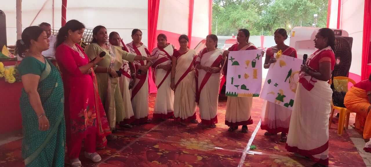 वजीरगंज में आंगनबाड़ी सेविकाओं का प्रशिक्षण पूरा