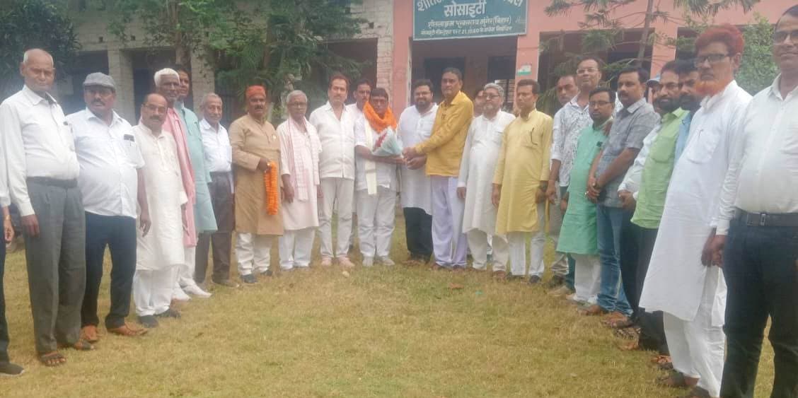 एमयू के नये डीएसडब्ल्यू बनने पर सम्मान समारोह का किया आयोजन