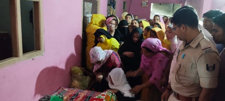 महिला संदिग्ध स्थिति में मौत, परिजन बोले हत्या कर शव लटकाया