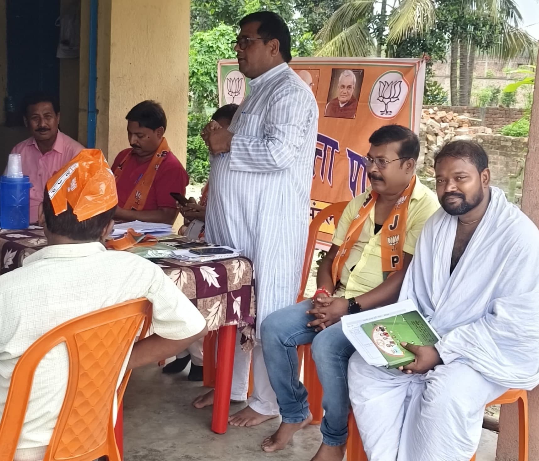 भाजपा आबादपुर मंडल कार्यसमिति की बैठक अयोजित