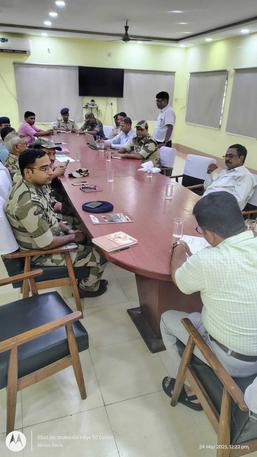 Dhanbad News : झरिया सीओ के साथ माइनिंग टास्क फोर्स की बैठक