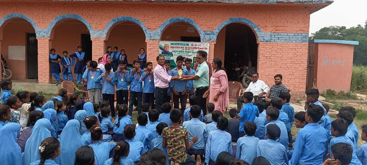 Madhubani News : संकुल स्तरीय खेल का शुभारंभ