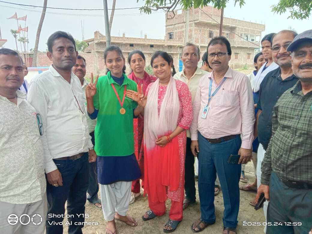 ऑल इंडिया सैनिक स्कूल एंट्रेंस एग्जाम में अनाया भारती को मिली सफलता