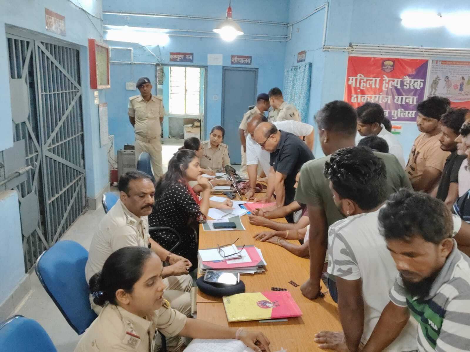 जनता दरबार में पांच विवादाें का निष्पादन