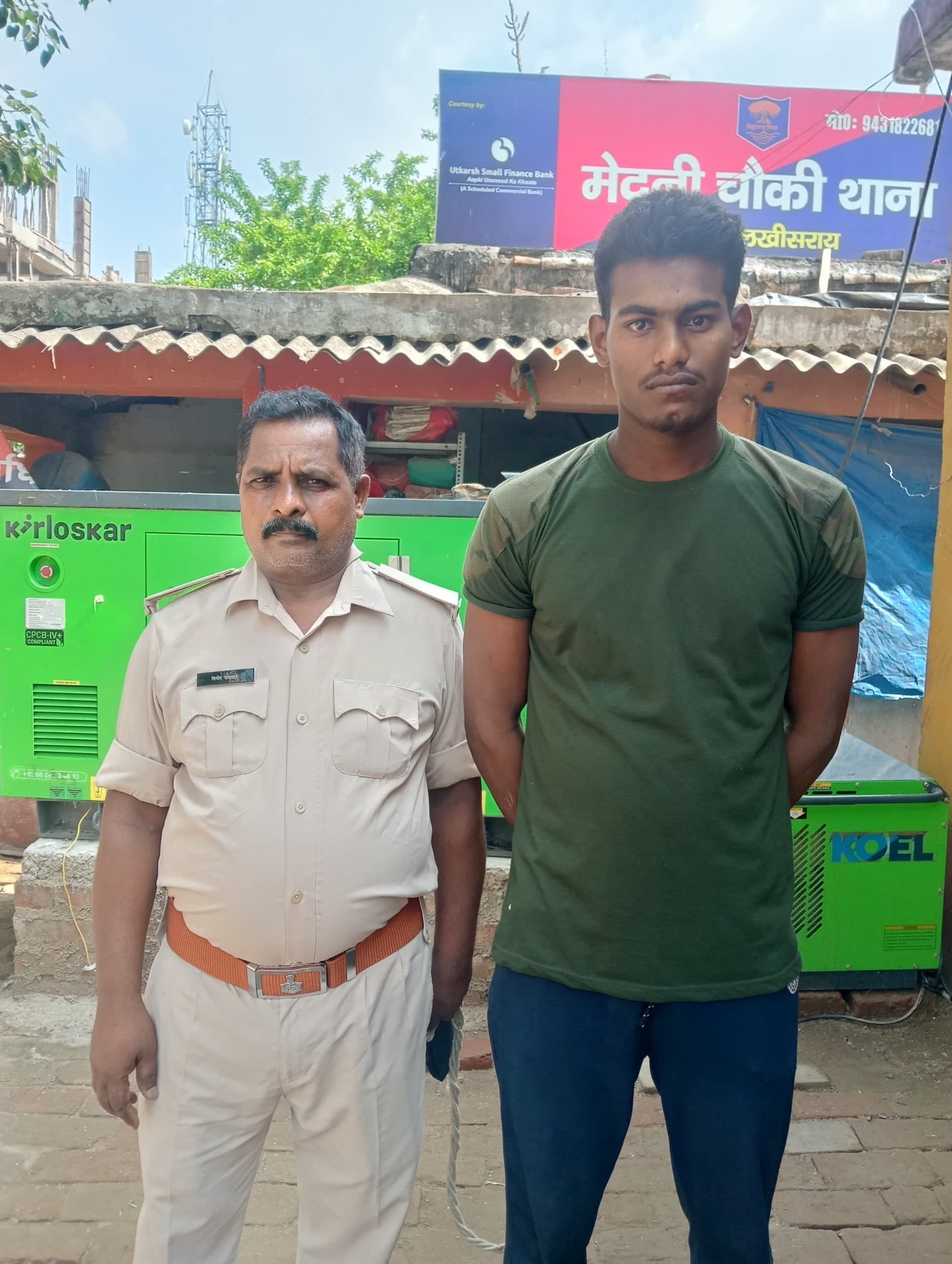 बसगढ़ा से मारपीट का आरोपी गिरफ्तार