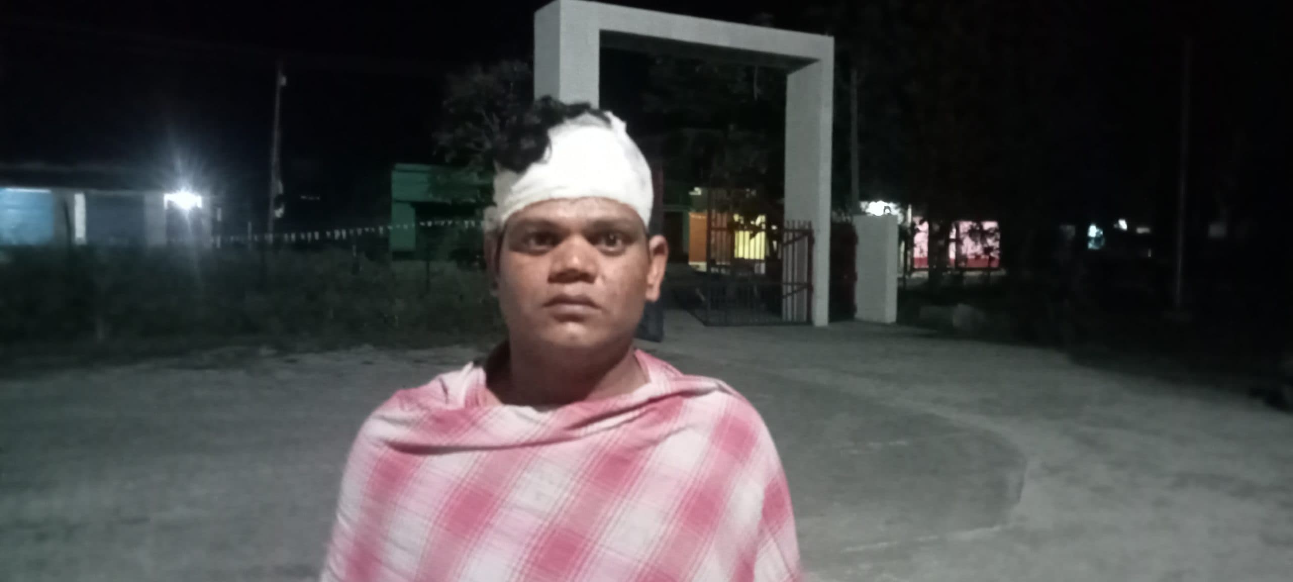 ठाकुरगंगटी भाइयों के बीच खूनी संघर्ष, दंपती घायल, मामला दर्ज