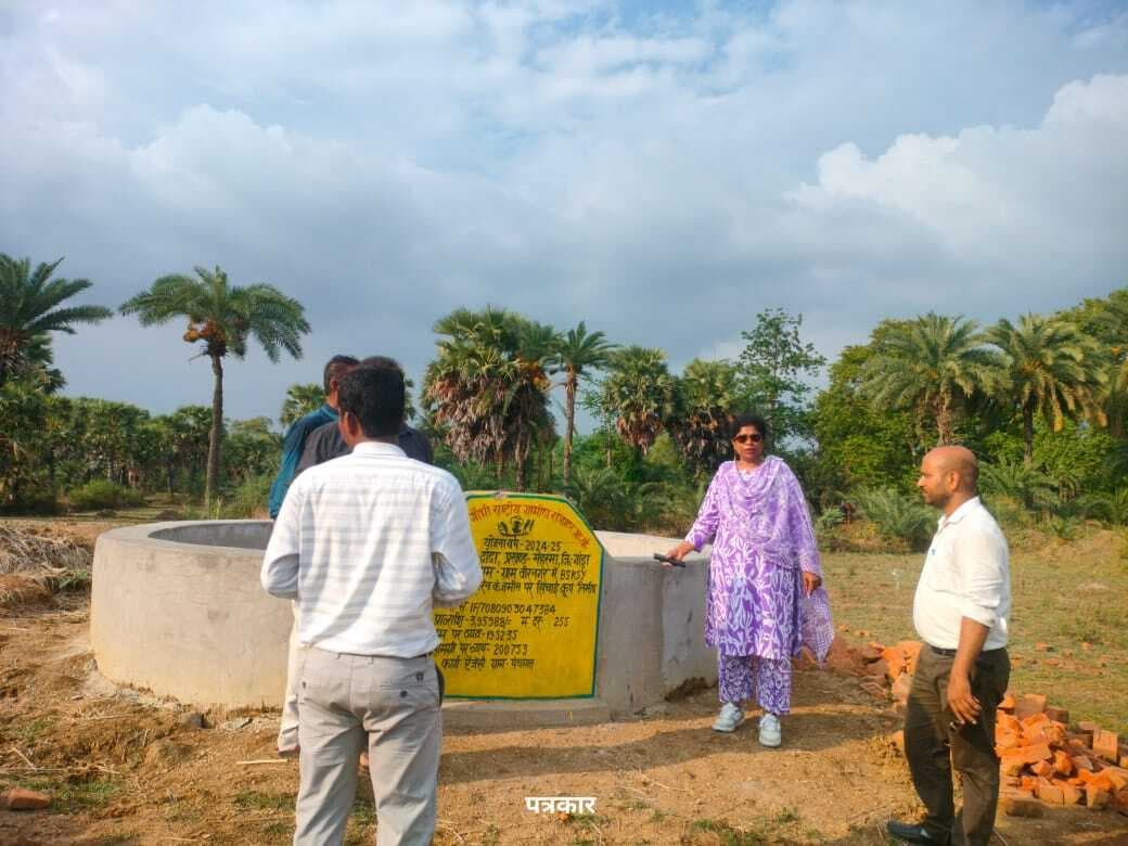 योजना स्थल पर जाकर डीडीसी ने की जांच, दिये निर्देश