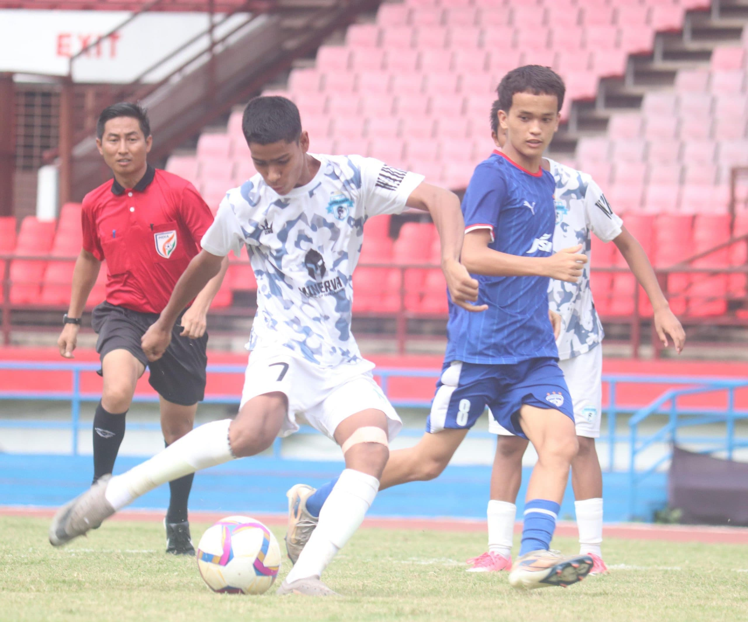 aiff junior football league final :  मिनर्वा अकादमी व पंजाब एफसी एआइएफएफ जूनियर लीग के फाइनल में