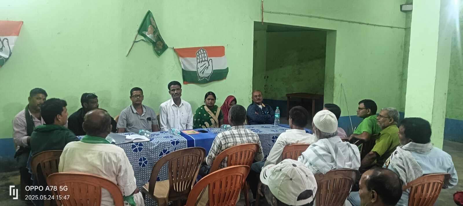 मानसी में इंडिया गठबंधन के प्रखंड स्तरीय समन्वय समिति की बैठक