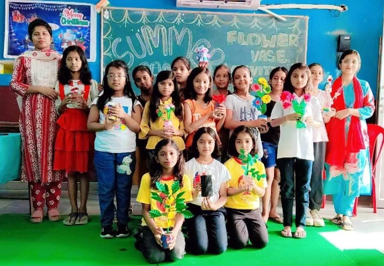 समर कैंप में बच्चों ने पेंटिंग, नृत्य व संगीत में दिखायी प्रतिभा