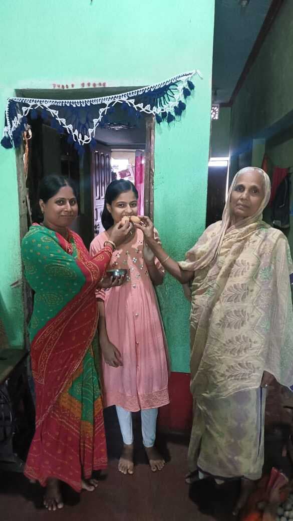 हिरणपुर की स्वीटी व प्रत्युष ने पाकुड़ जिले में हासिल किया चौथा स्थान