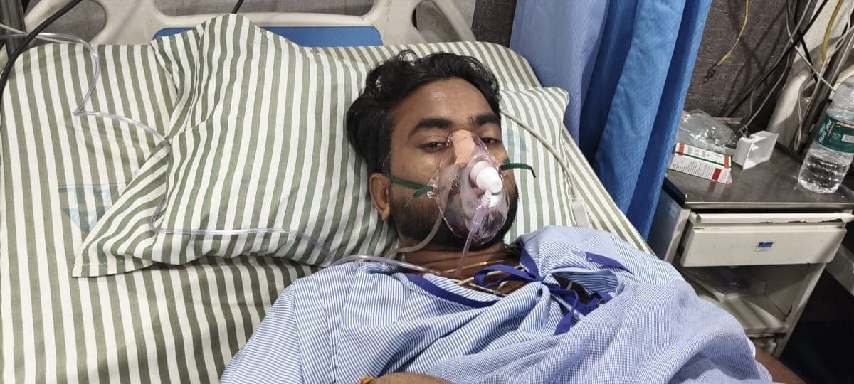 अज्ञात अपराधियाें ने युवक को मारी गोली, जख्मी